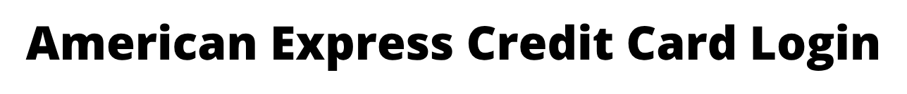 American Express Credit Card Login